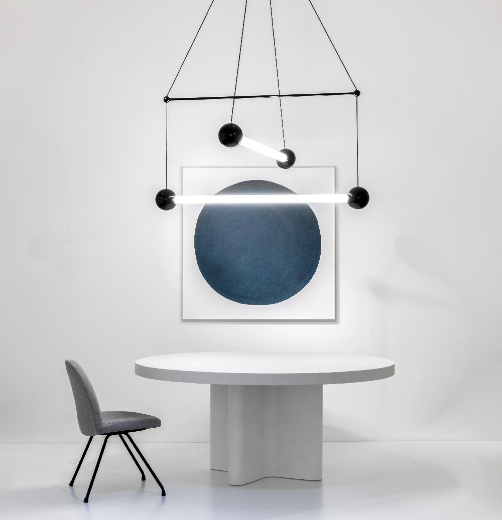 Trapeze 2 Ceiling light - Pierre Charpin - Pendant light - Galerie kreo