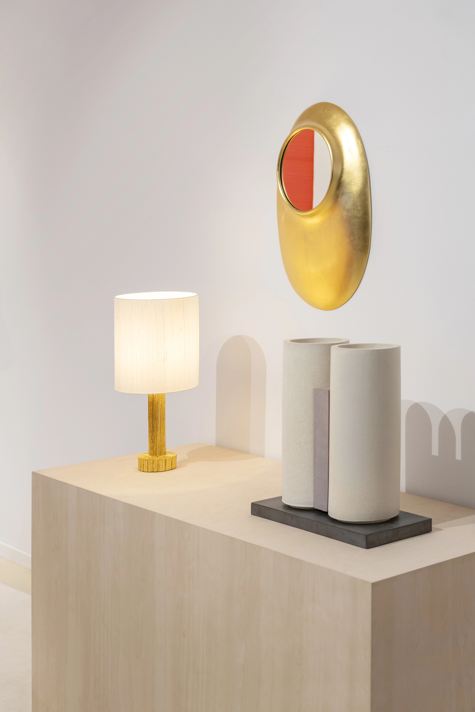 Lampe Or jaune - Elisabeth Garouste & Mattia Bonetti - Table light - Galerie kreo